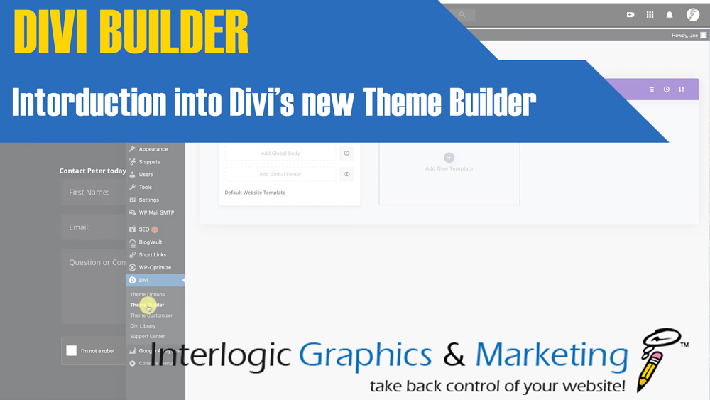 Intro to Divi’s  NEW Theme Builder