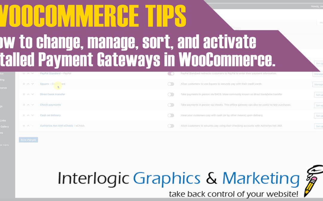 Managing Different Payment Gateways